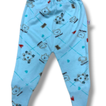 سروال مغلق مزرقش