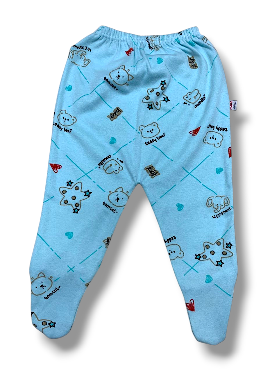 سروال مغلق مزرقش