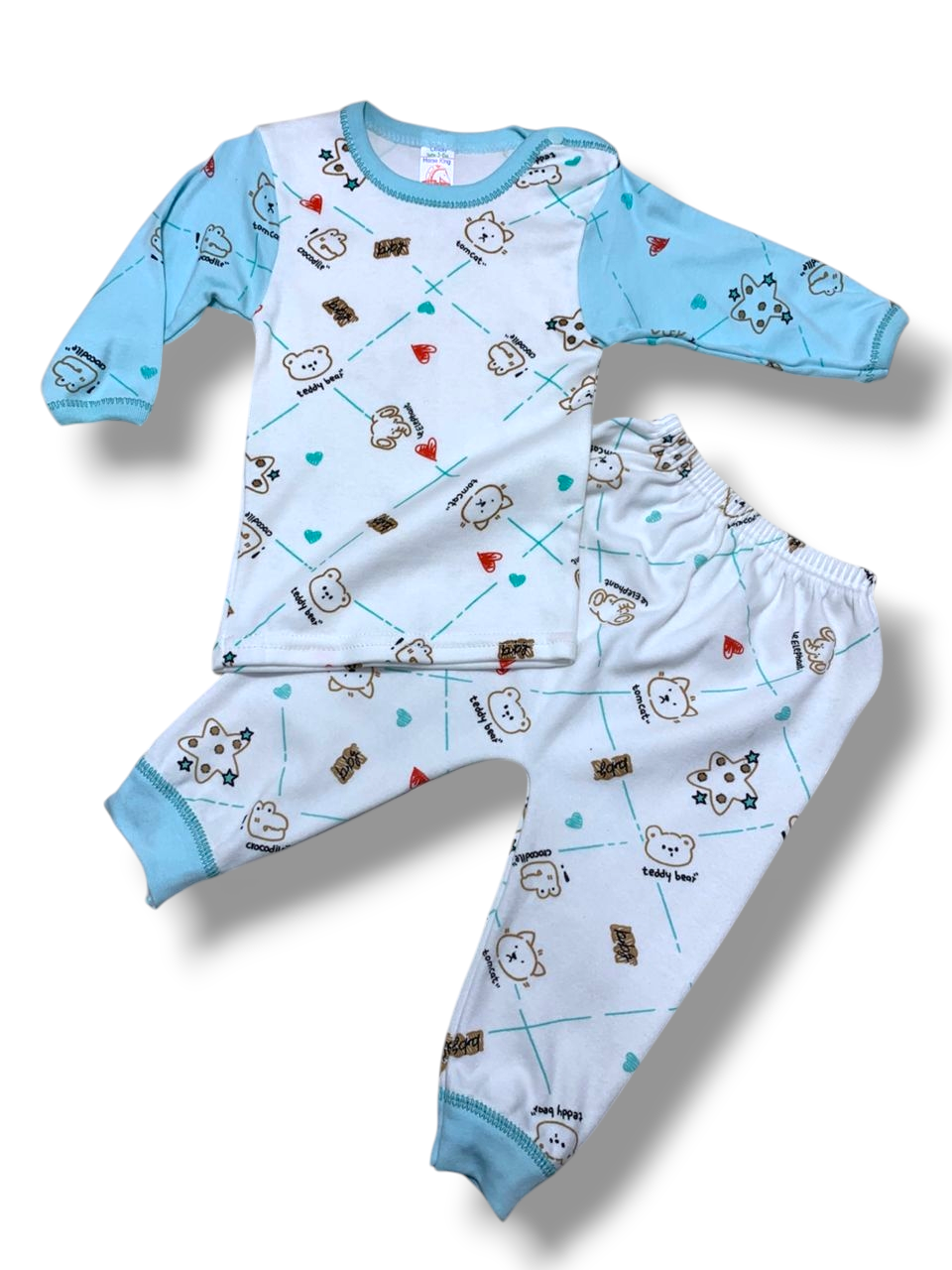 بيجامة متعددة الألوان