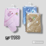 قبعة إستحمام قطعتين 3 ألوان