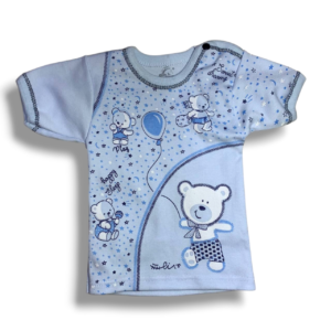 تيشيرت بنصف كم متعدد الألوان