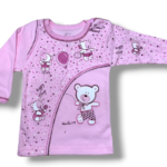 تيشيرت بأكمام طويلة متعدد الألوان