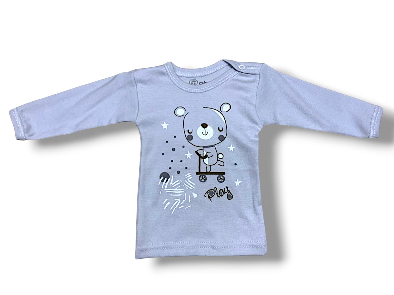 تيشيرت بأكمام طويلة 2 متعدد الألوان