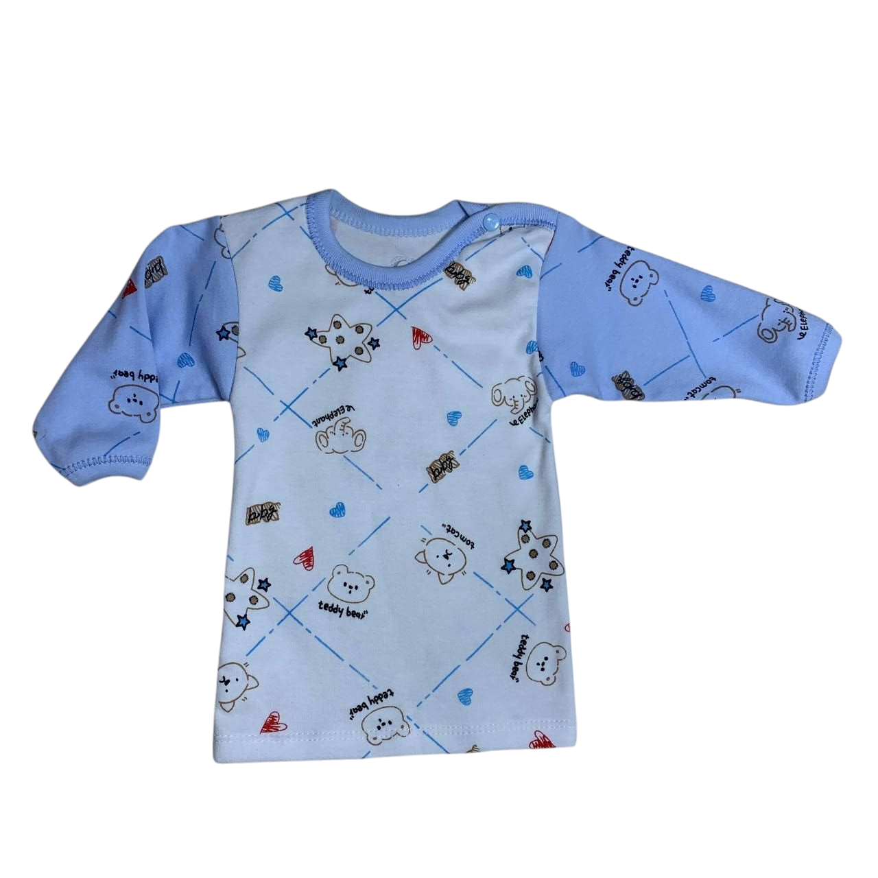 تيشيرت بأكمام طويلة 3 متعدد الألوان