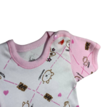 تيشيرت بنصف كم متعدد الألوان 3