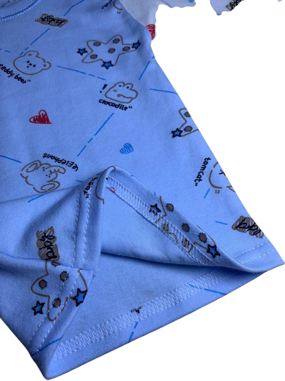 تيشيرت بنصف كم متعدد الألوان 3