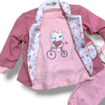 طقم بناتي ستيل 4